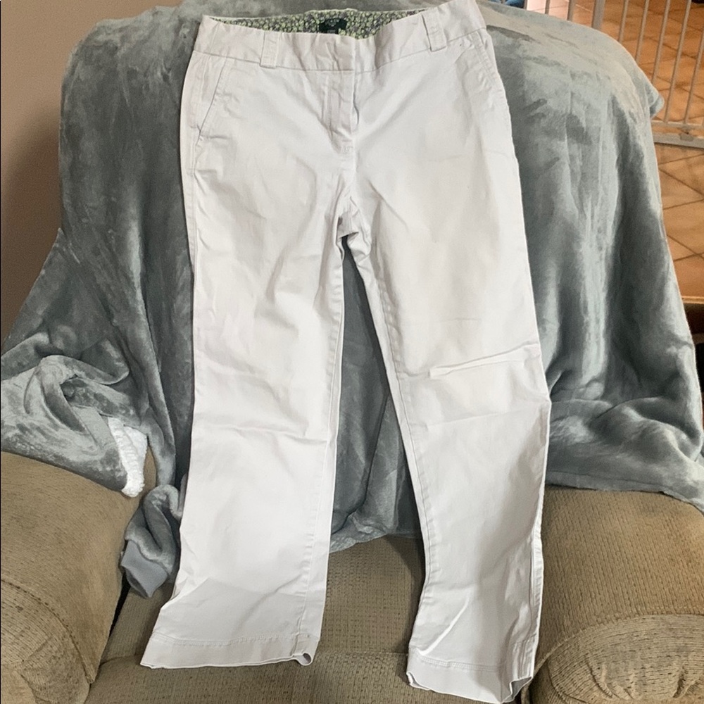 Khaki’s womens size 6 short j crew “city fit” euc